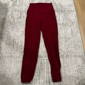 Aerie maroon Leggings